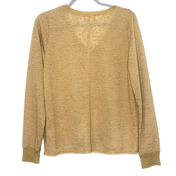 Project Social Tee PST Mustard Long Sleeve Top size Medium - Picture 3 of 7